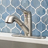 1 Handle Pull Out Sprayer Kitchen Faucet - 805 Brushed Nickel Video