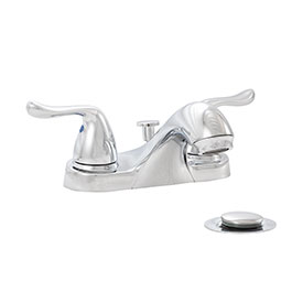 2 Handle Bathroom Faucet With pop up drain