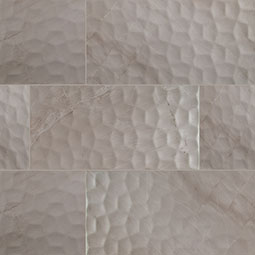Adella Viso Gris 12x24 Satin  3D Wall Tile