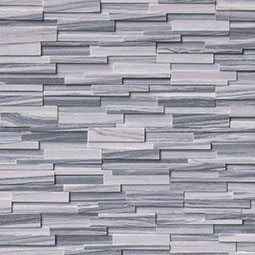 Alaska Gray 3D Honed Stacked Stone