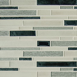 Anacapri Blend Interlocking Glass Tile