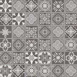 Anya Charcoal Encaustic Tile