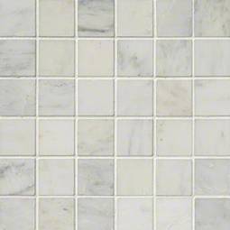 Arabescato Carrara 2x2 Honed in 12x12 Mesh