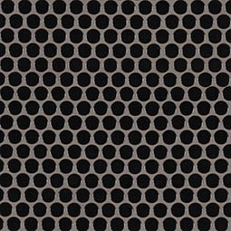 Black Glossy Penny Round Backsplash Tile