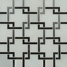 Bianco Lynx Geometric Tile