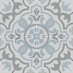 Kenzzi Blume Encaustic Tile