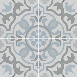 Kenzzi Blume Encaustic Tile