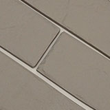 Brickstone Putty 2x10 Brick Tile swatch