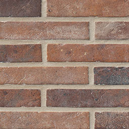 Brickstone Red 2x10 Brick Tile swatch