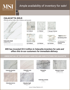 Calacatta Gold Marble