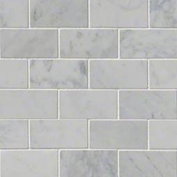 Carrara White Subway Tile