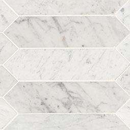 Carrara White Picket Backsplash Tile
