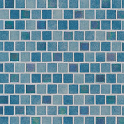 Carribean Reef Staggered Glass Tile