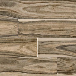 Deep Bark Dellano Porcelain Wood Tile