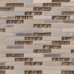 Diamante Brick 0.625x3x8mm Metal Tile