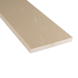 Engineered Beige 6x54x0.62 Polished Single Beveled - Marble Threshold