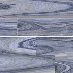 Exotic Blue Dellano Porcelain Wood Look Tile