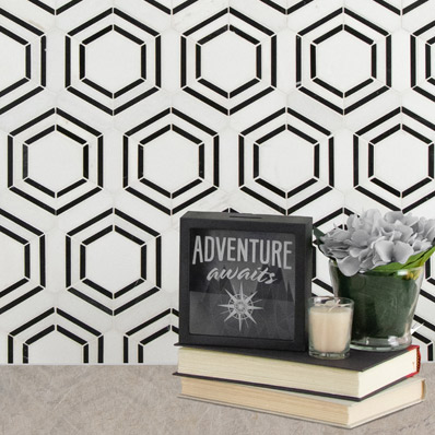 Geometric Backsplash Tile Collection