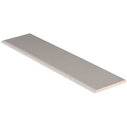 Gray Glossy 4x16 Single Bull Nose Tile Trim