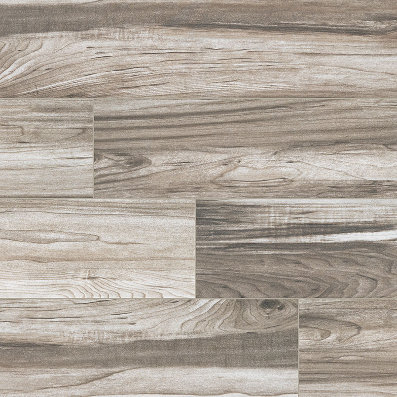 Grey Carolina Timber Porcelain Wood Look Tile