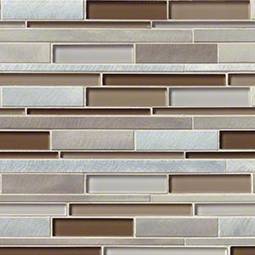  Madison Avenue Interlocking Pattern Metal Backsplash Tile