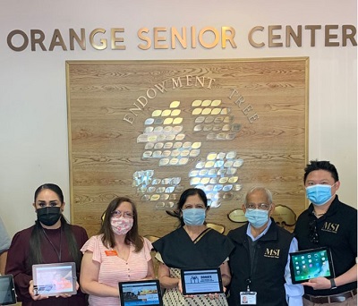 donated refurbished ipads for senior citizens picture