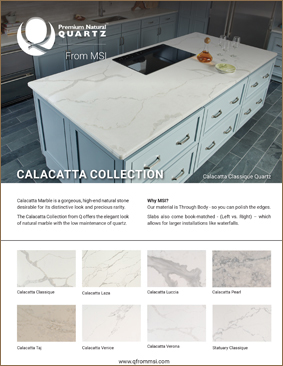 Quartz Calacatta Collection