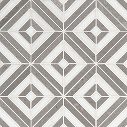 Rhombix Dove Geometric Tile