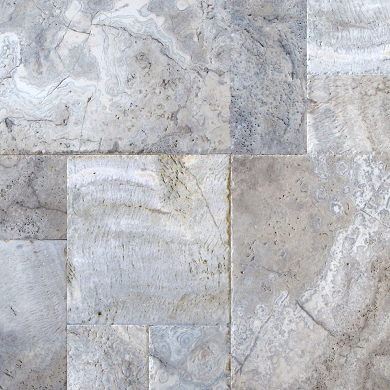 Silver Travertine Travertine