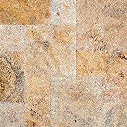 tuscany scabas travertine pavers Dry