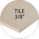 Indoor Tile Thickness 3/8 graphic